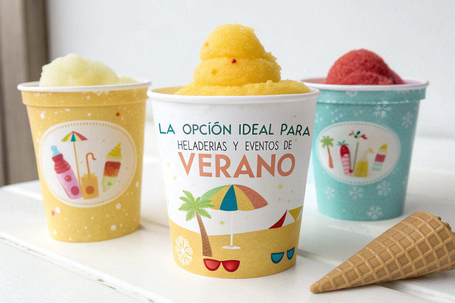 Vasos Helados Personalizados: La Opción Ideal para Heladerías y Eventos de Verano