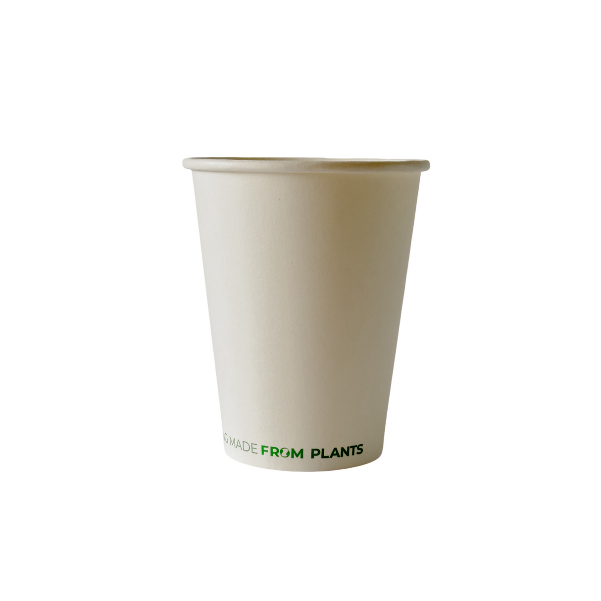 Vaso de café blanco Beeco 12oz (360ml)