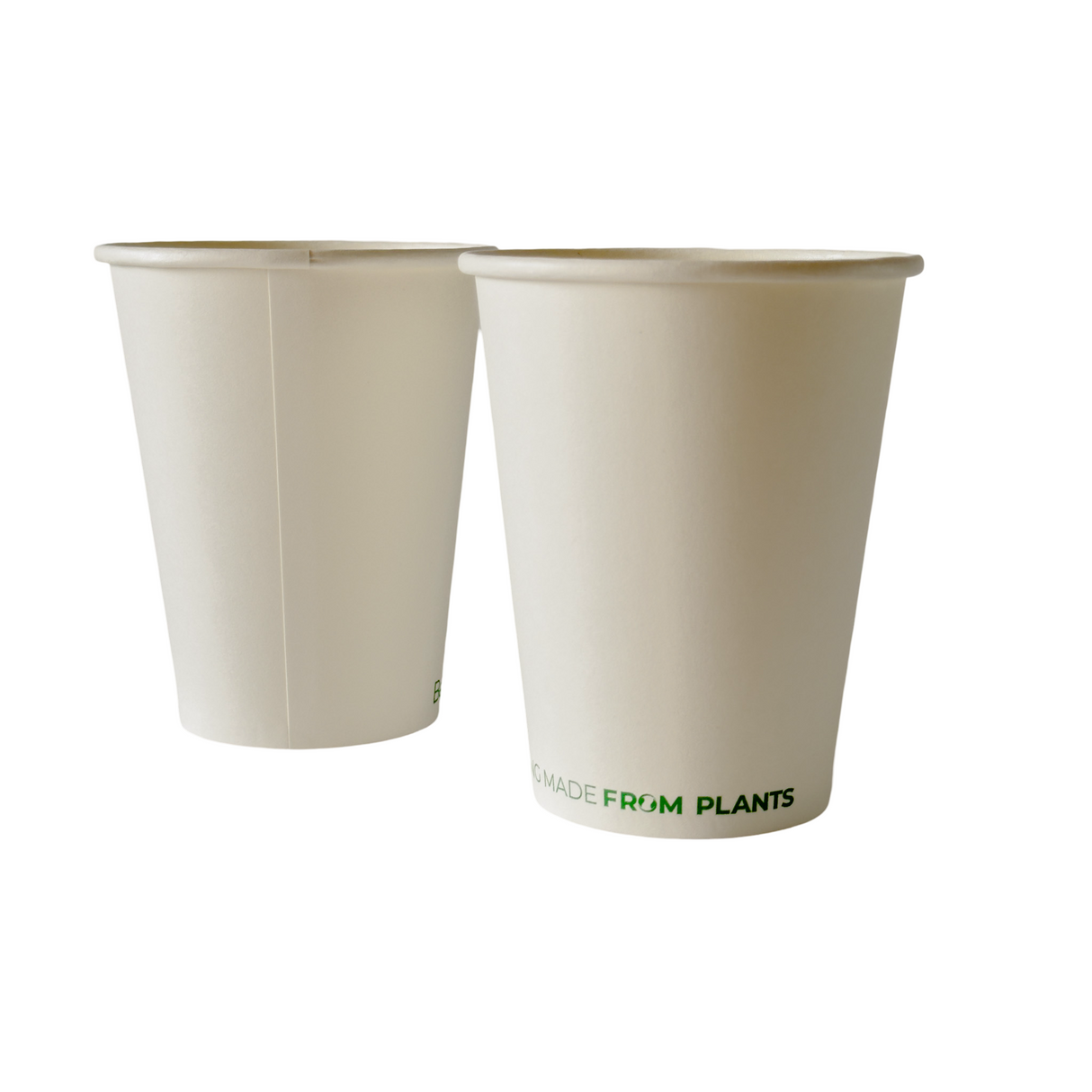 Vaso de café blanco Beeco 12oz (360ml)