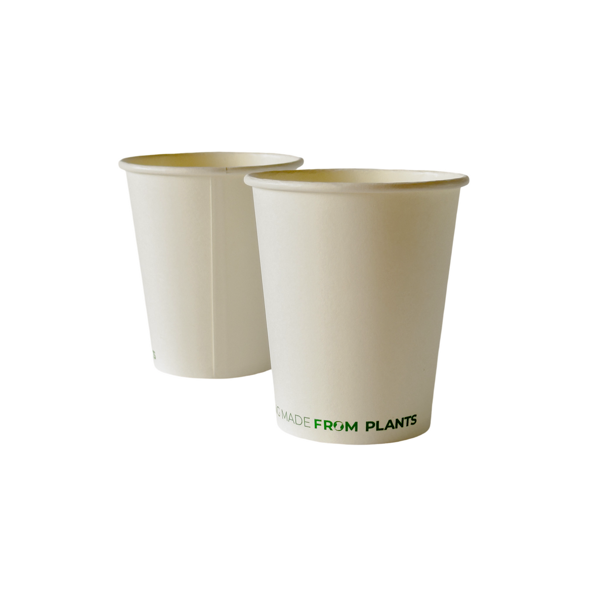 Vaso de café blanco Beeco 8oz (240ml)
