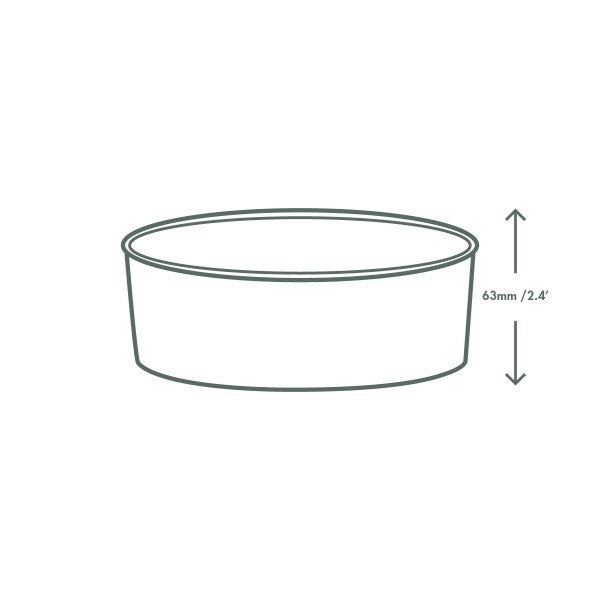 Base bowl ensalada kraft 1300 c.c - Beeco