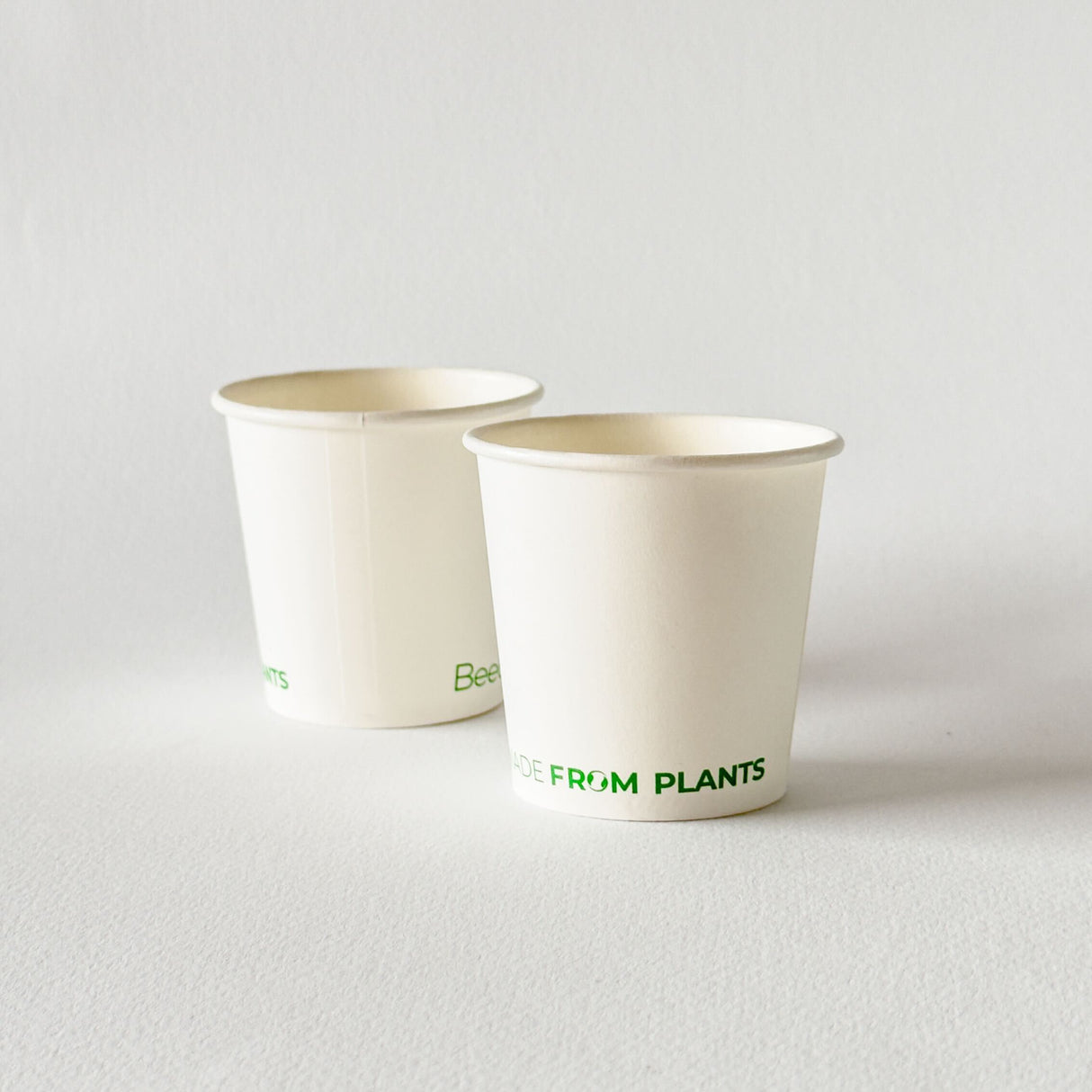 Vaso de café blanco Beeco 6oz (180ml)