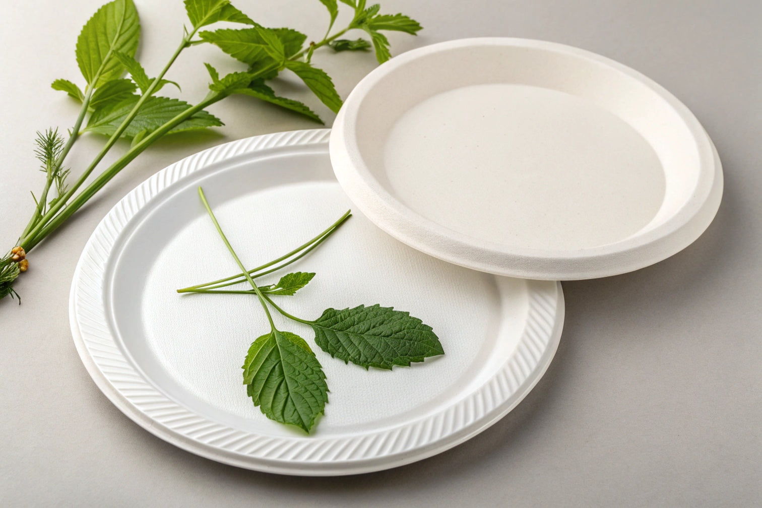 ¿Qué es un plato blanco compostable? Ventajas y usos de este innovador envase sostenible
