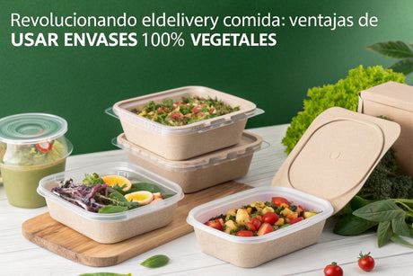 Revolucionando el Delivery Comida: Ventajas de Usar Envases 100% Vegetales