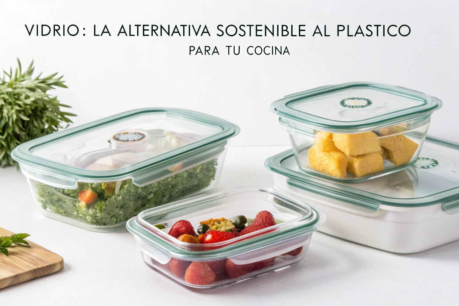 Tupperware Vidrio: La Alternativa Sostenible al Plástico para Tu Cocina