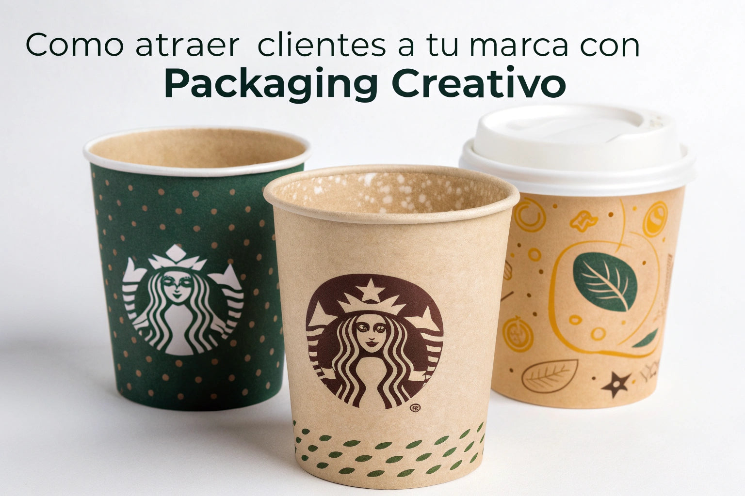 Vasos con Logotipo Impresos: Cómo Atraer Clientes a tu Marca con Packaging Creativo