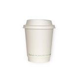 Vaso de cafe blanco Beeco Doble capa 8oz (240ML)