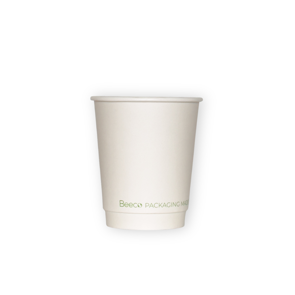 Vaso de cafe blanco Beeco Doble capa 8oz (240ML)