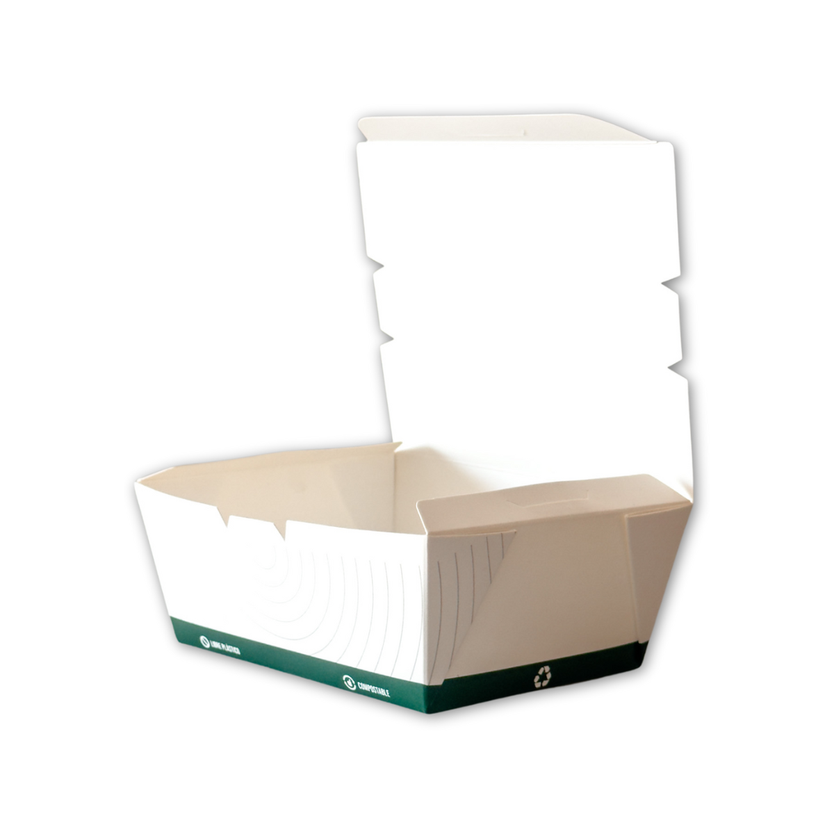 Caja Sushi Compostable - 1 Roll (12x10x6)