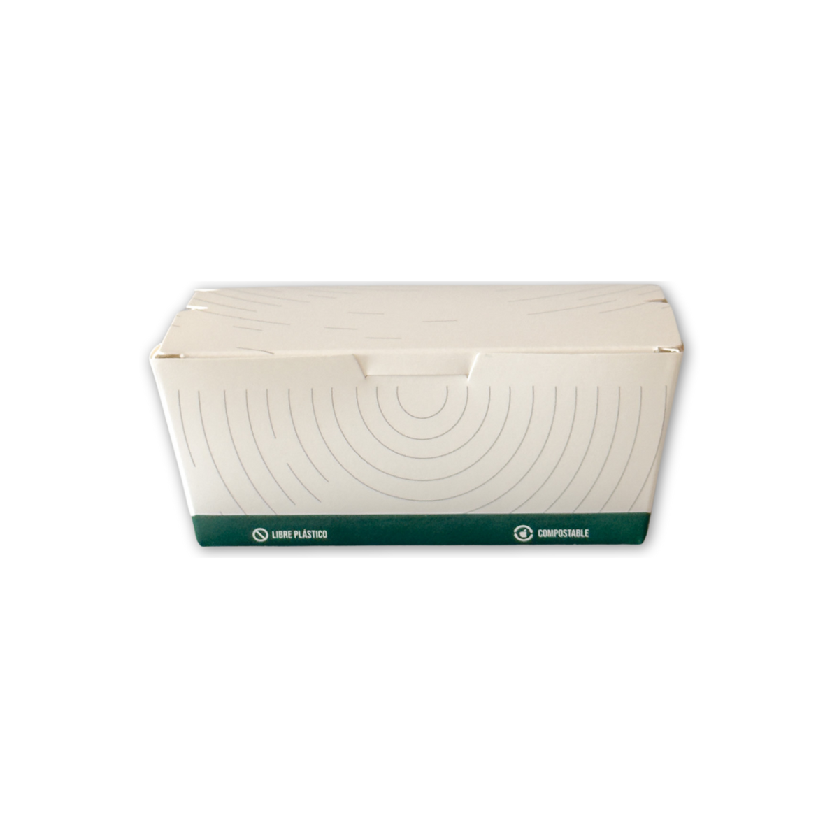 Caja Sushi Compostable - 1 Roll (12x10x6)